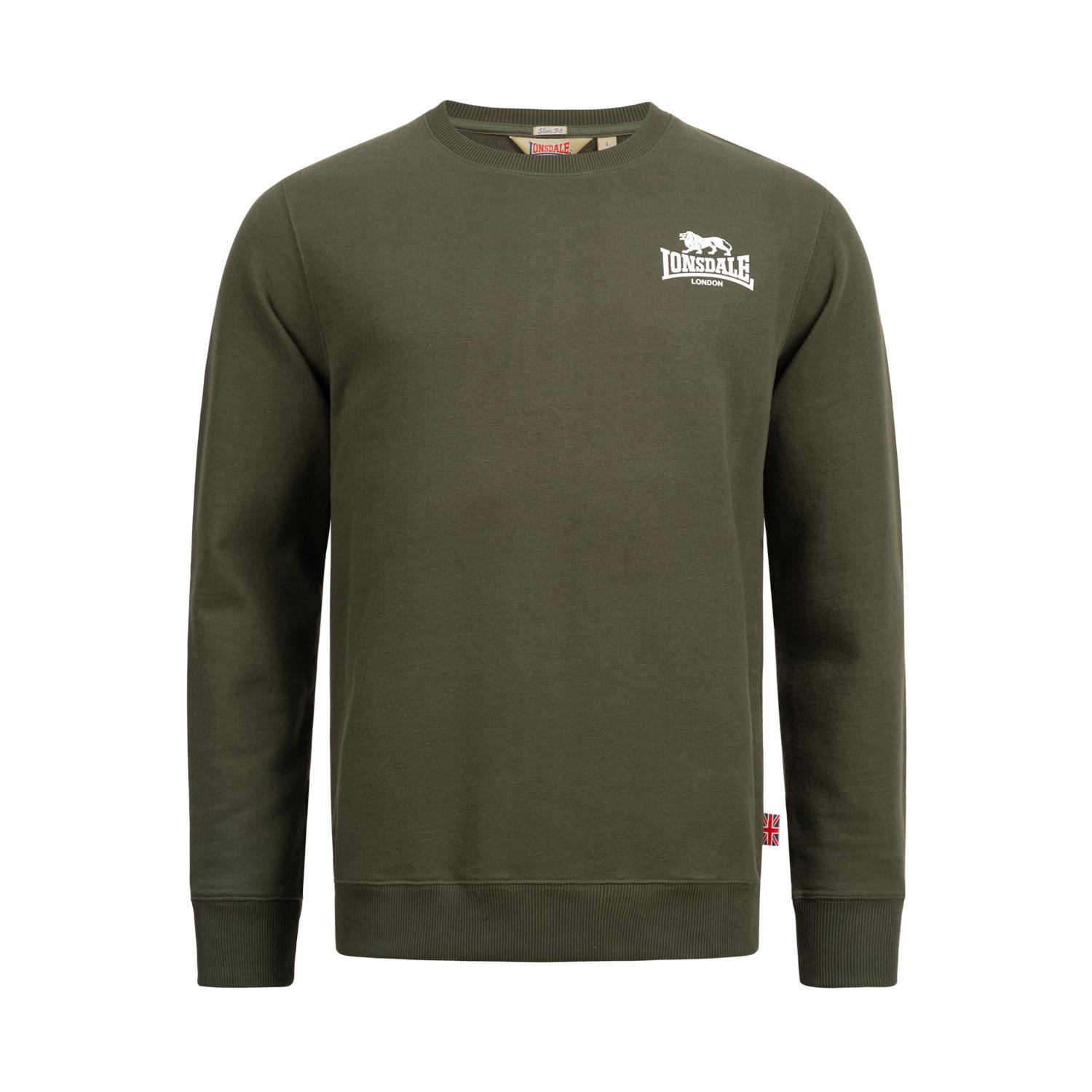 4251522391336 - Herren Rundhals Sweatshirt schmale Passform LONGRIDGE