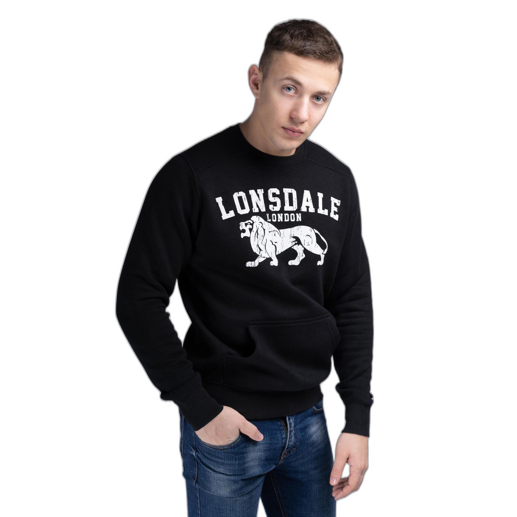 4251522376906 - Herren Rundhals Sweatshirt schmale Passform KERSBROOK