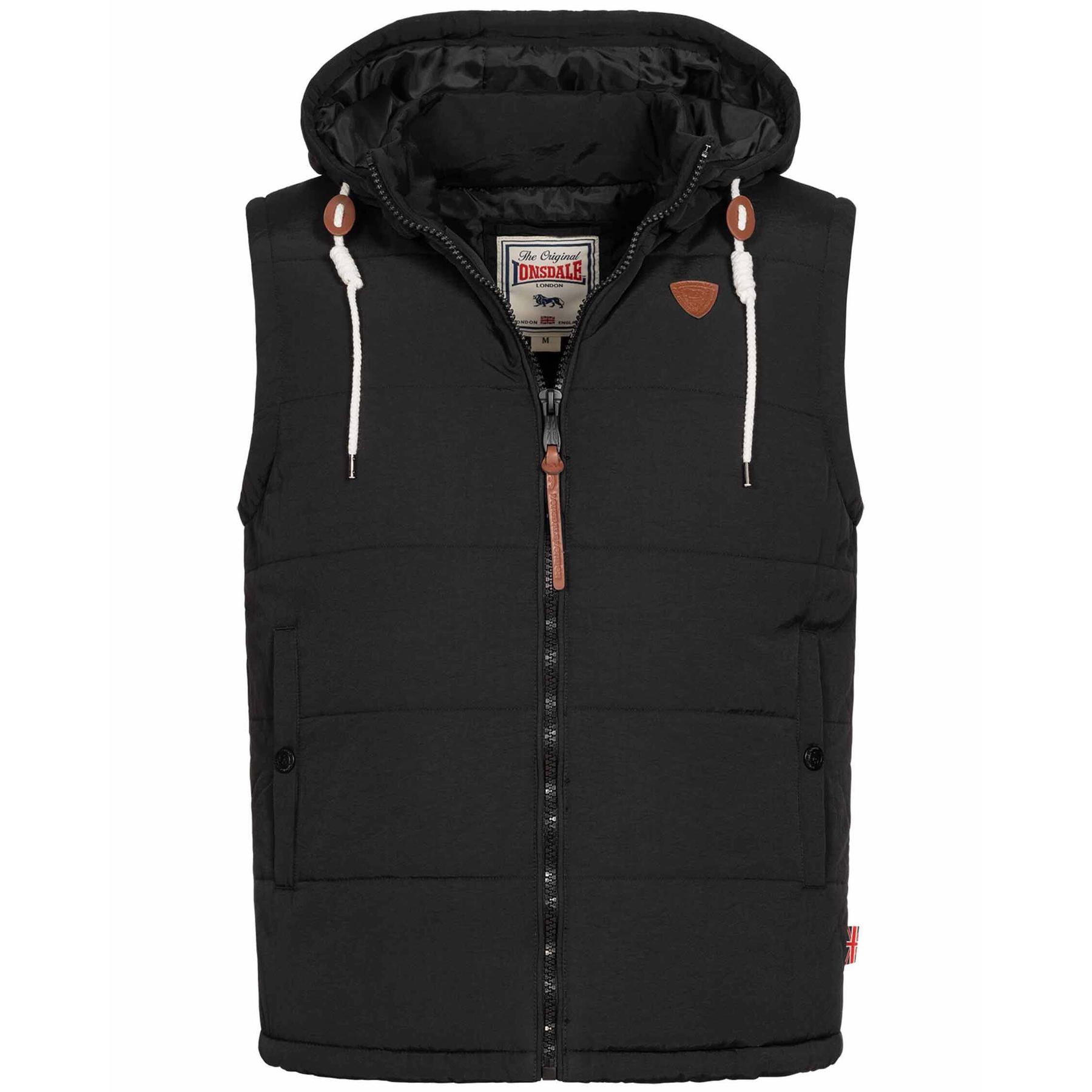 4251522375091 - Herren Weste mit Kapuze normale Passform POLMEAR