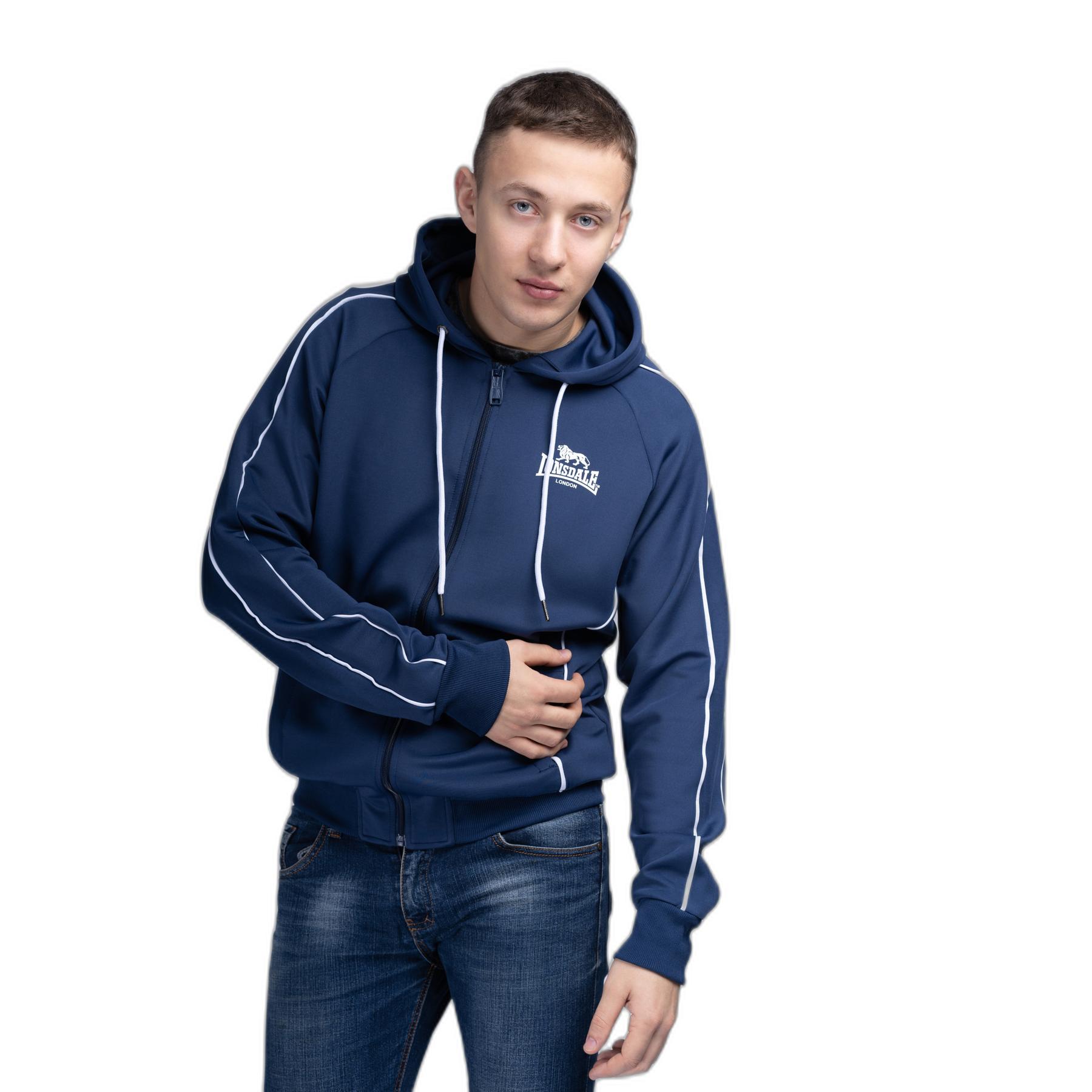 4251522385441 - Herren Trainingsjacke mit Kapuze normale Passform ACHAVANICH