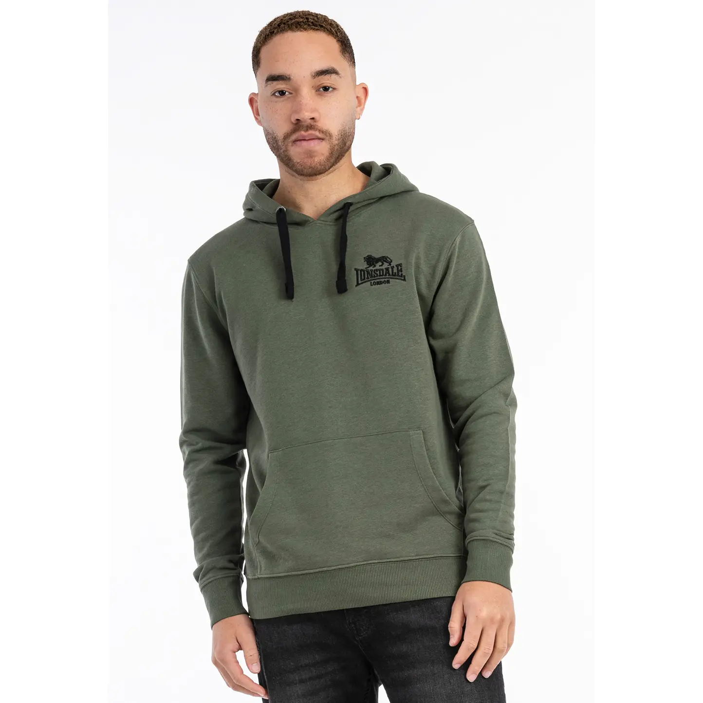 Tapout Pacomila Felpa Con Cappuccio Uomo – Vestibilità Regolare, Tasca A Marsupio, Logo Stampato