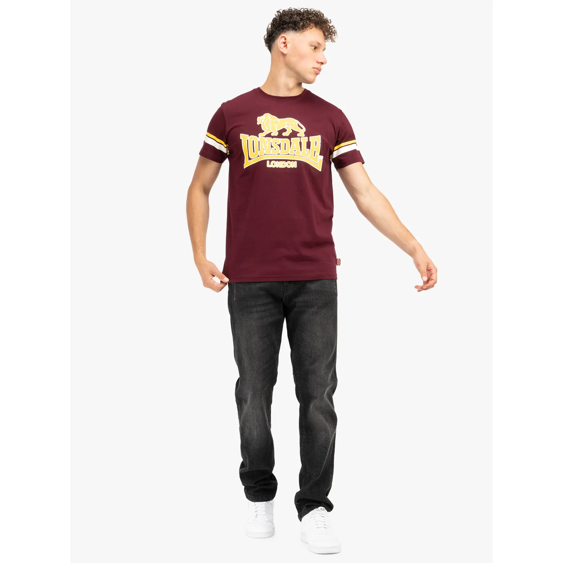 T-Shirt in regulärer Passform Lonsdale Methley
