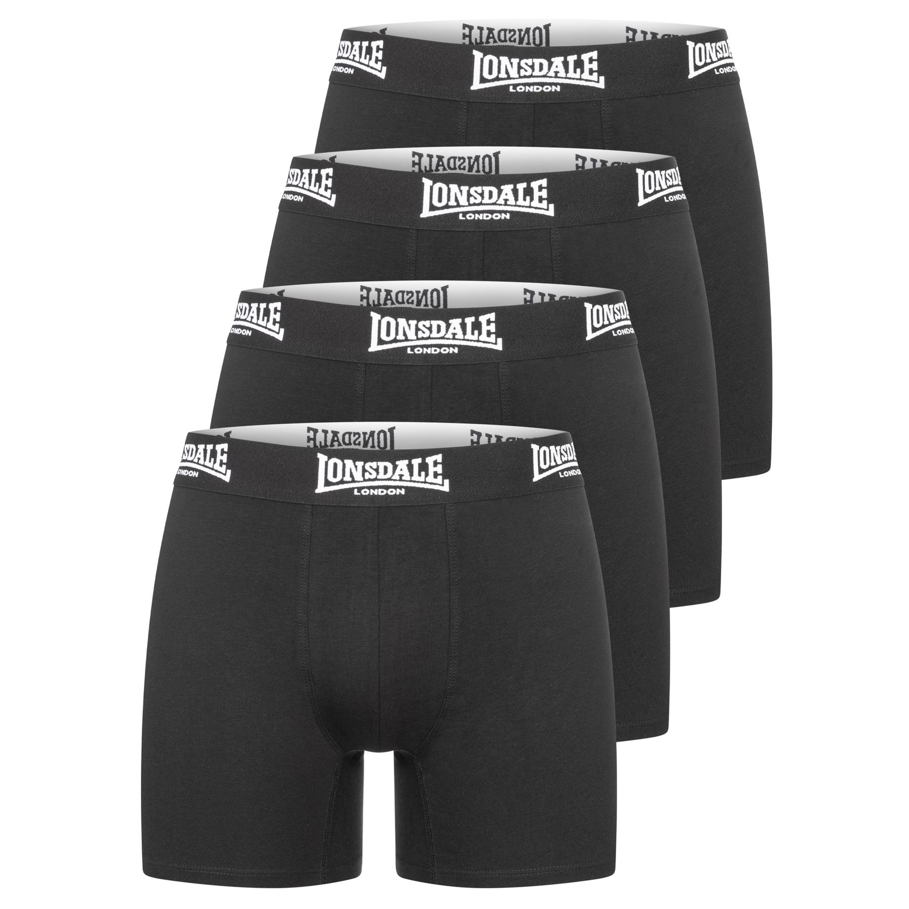 4255581566827 - West Challow 4er-Pack Boxershort schwarz in L