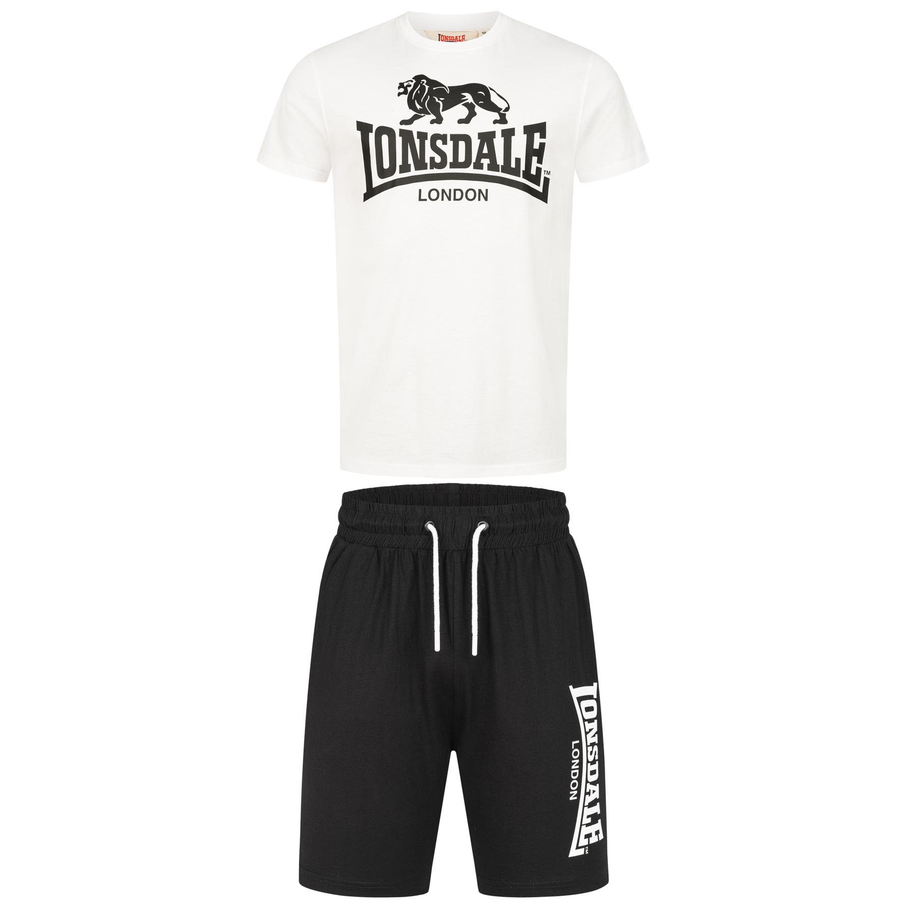 4255581576352 - Herren T-Shirt & Shorts Set normale Passform MAIR