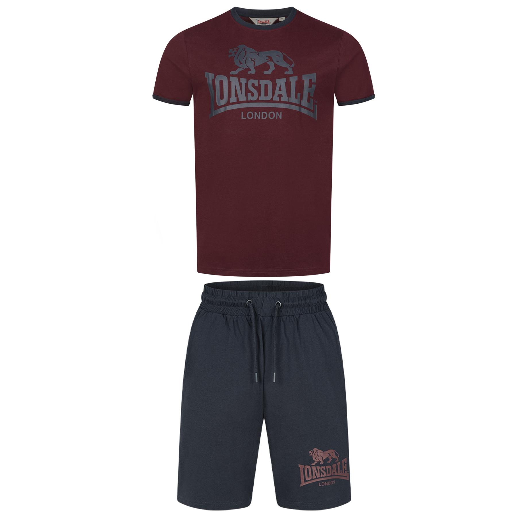 4255581576536 - Herren T-Shirt & Shorts Set normale Passform MAIST