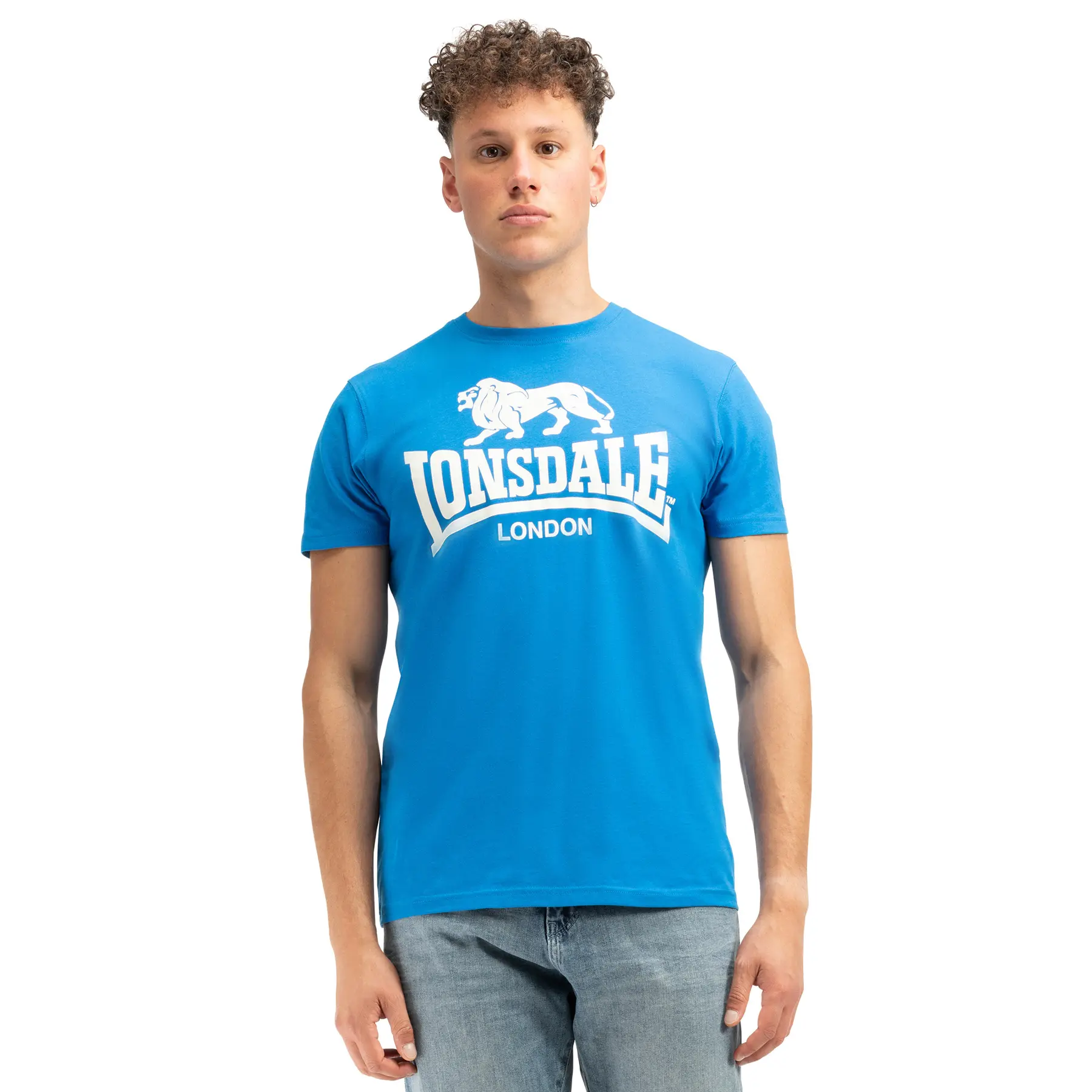 Lonsdale Maglietta Da Uomo, Vestibilità Normale-image