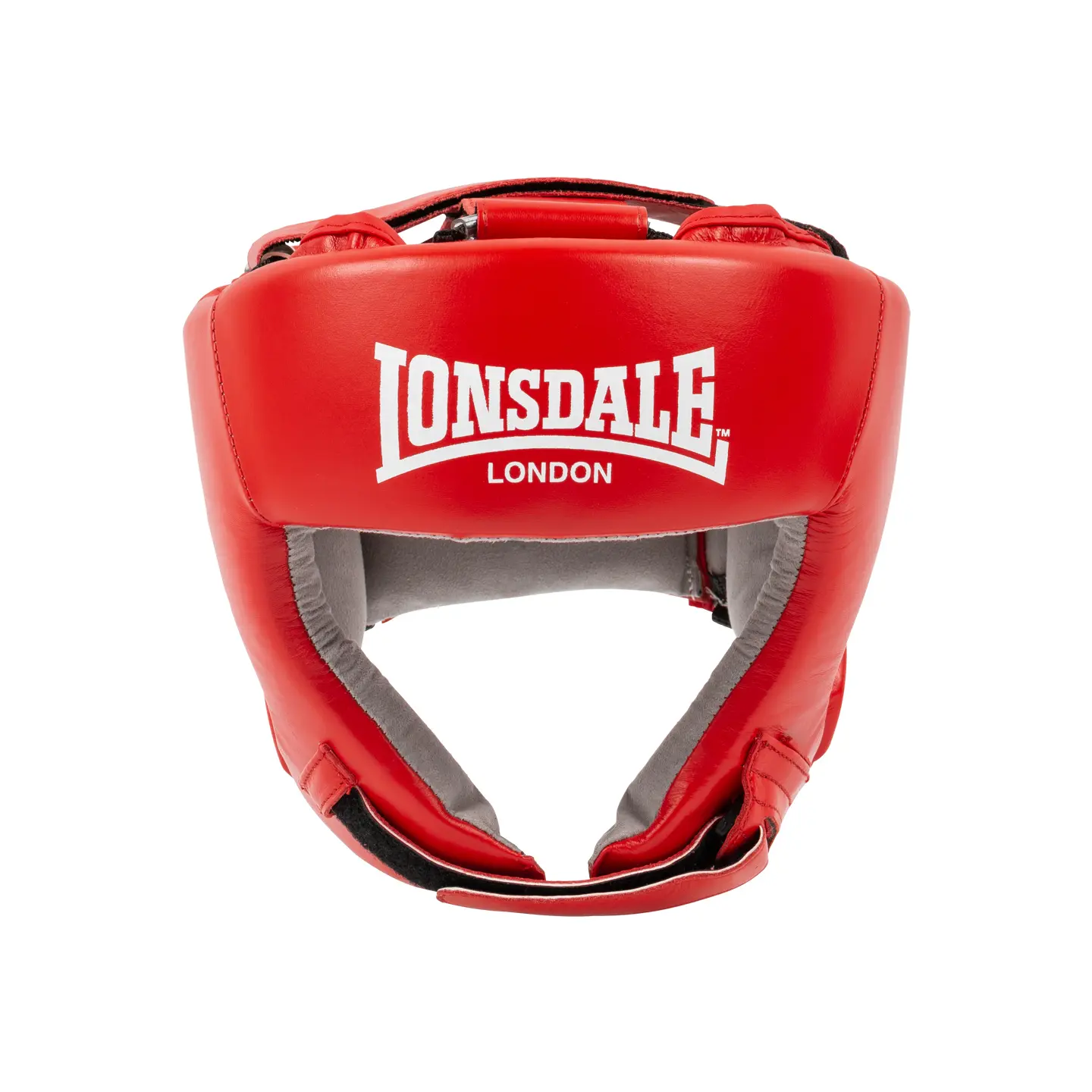 Boxhelm aus Leder Lonsdale Protec Dbv Contest