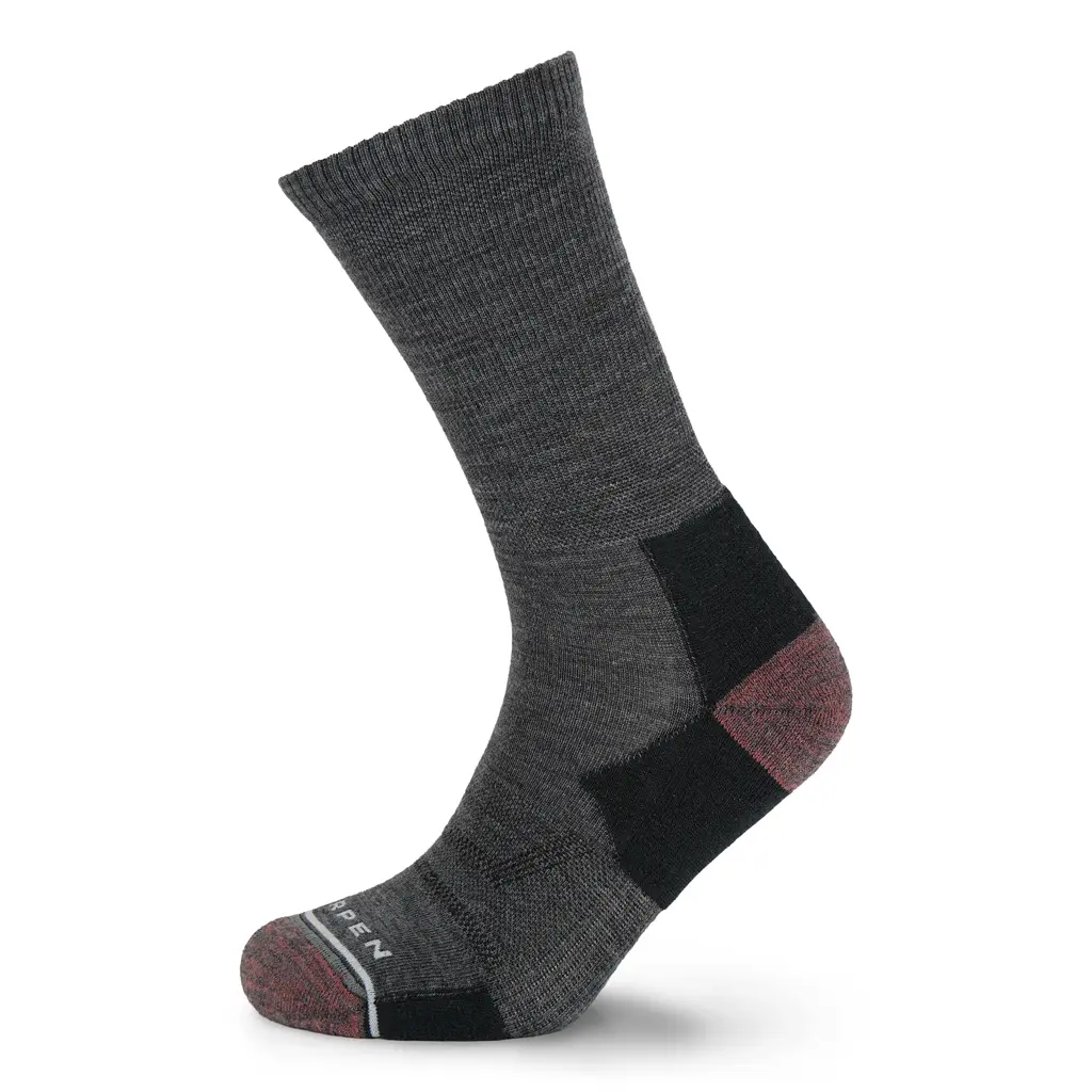 Lorpen Women's Gris Merino Wool Socks Light Crew