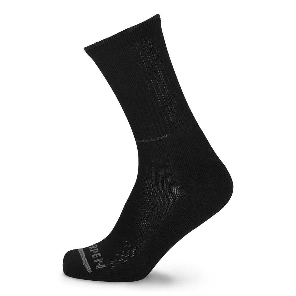 Lorpen Unisex Noir Chaussettes Re-Fresh Light