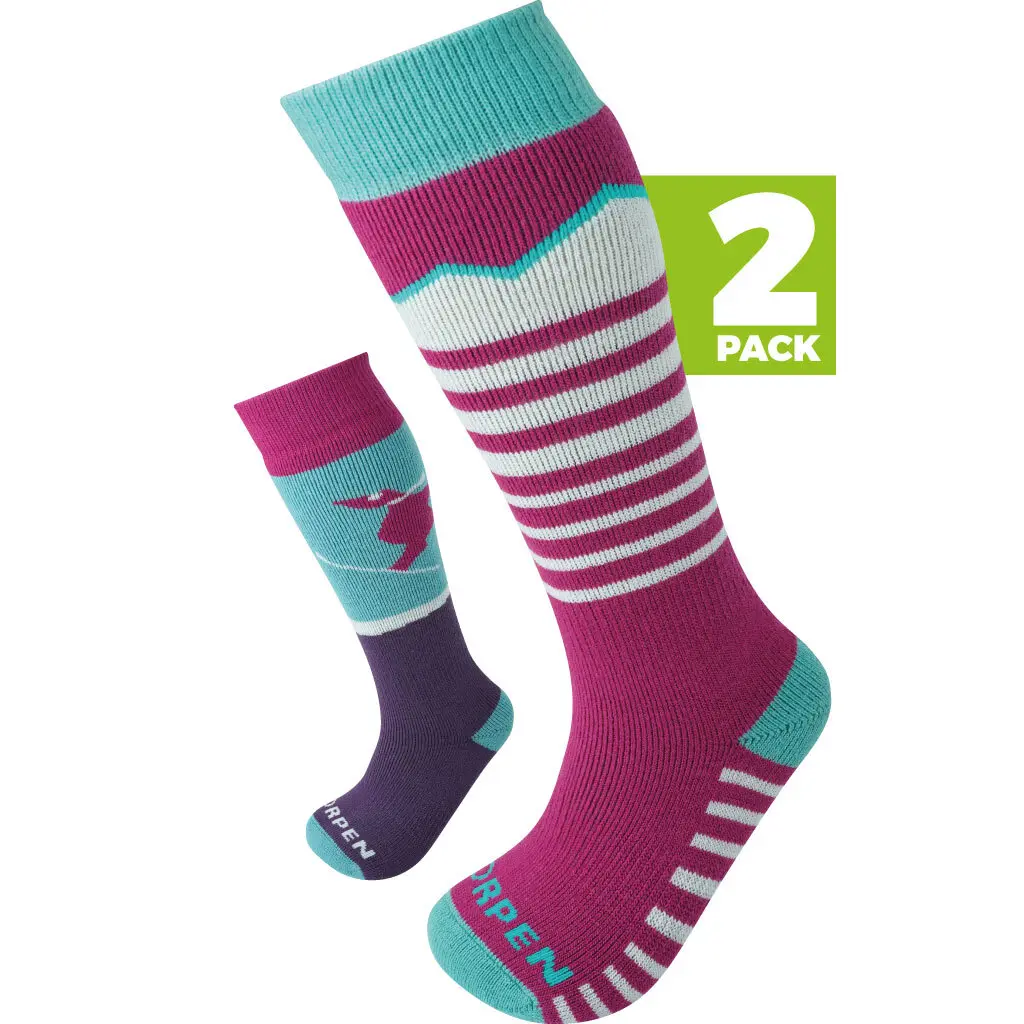 Merinowollsocken Baby Lorpen Eco (x2)