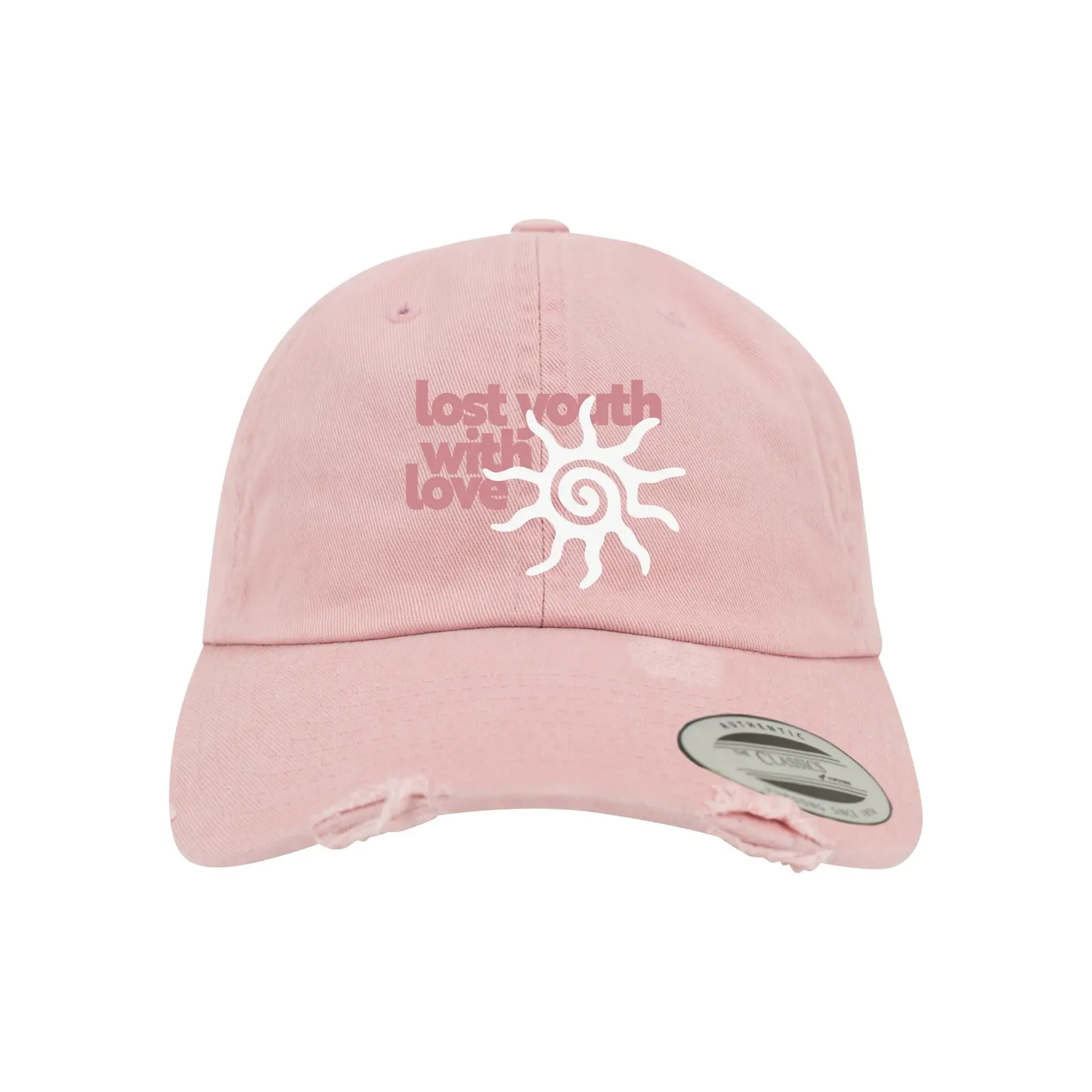 Baseball-Cap mit niedrigem Profil Lost Youth With Love