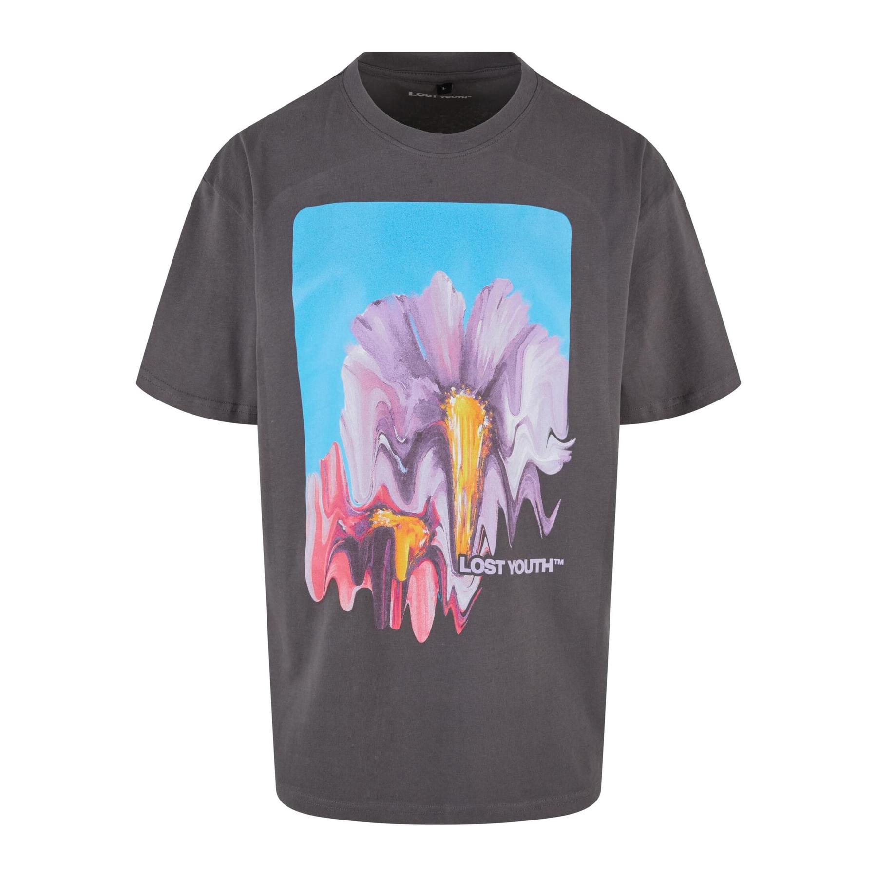 4066051401179 - T-Shirt Blurred Flowers