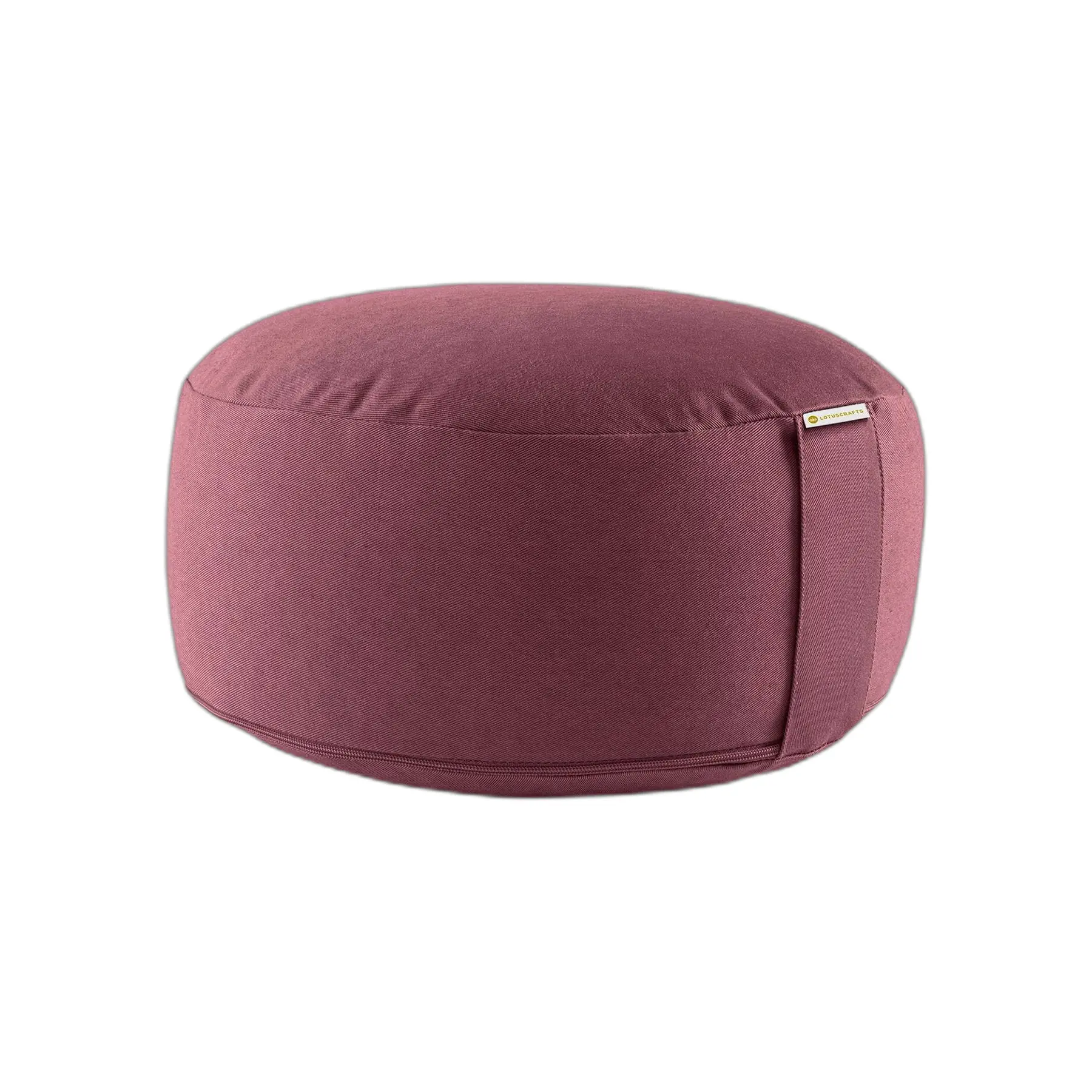 Lotuscrafts Unisex Rouge Yoga Cushion Without Embroidery