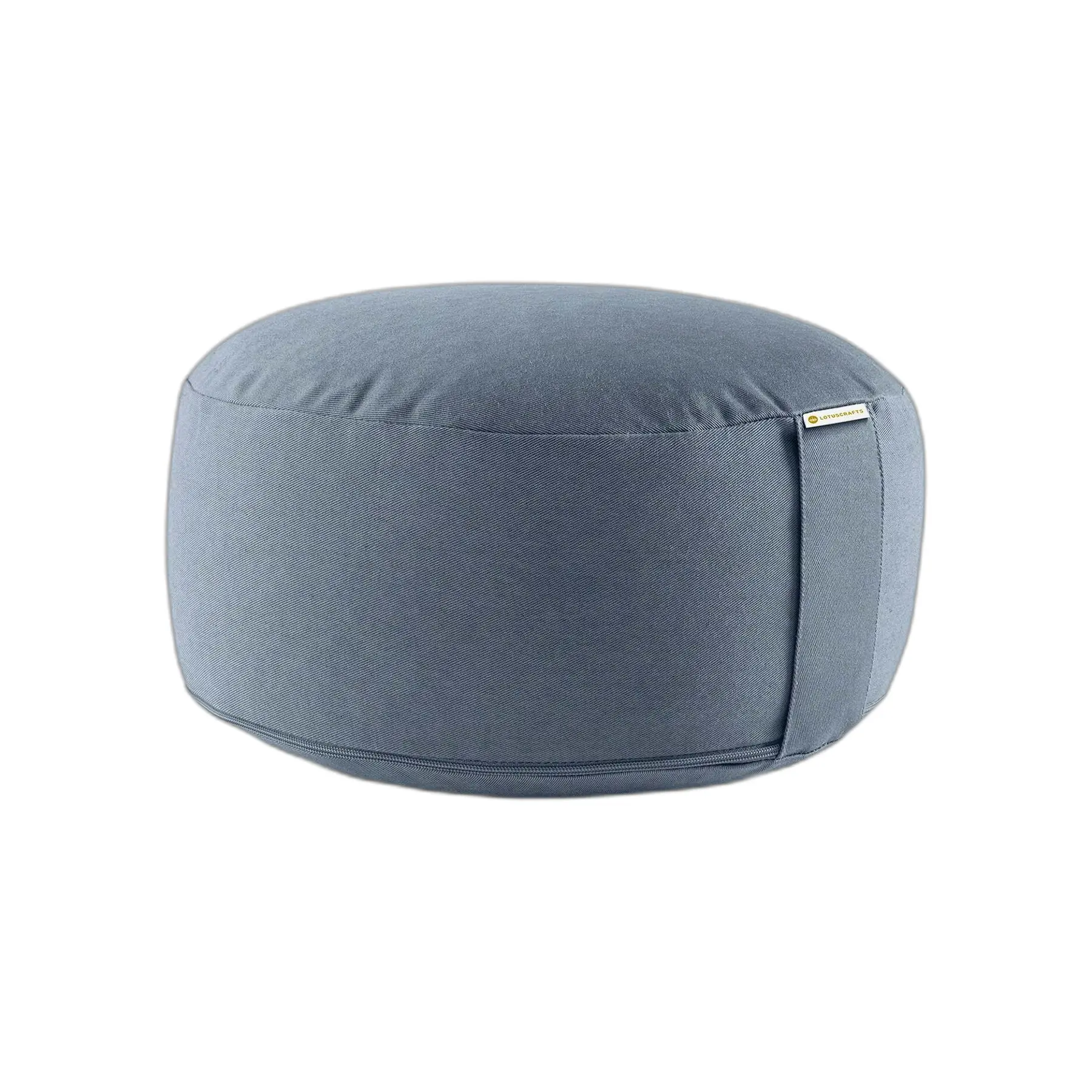 Lotuscrafts Unisex Bleu Yoga Cushion Without Embroidery