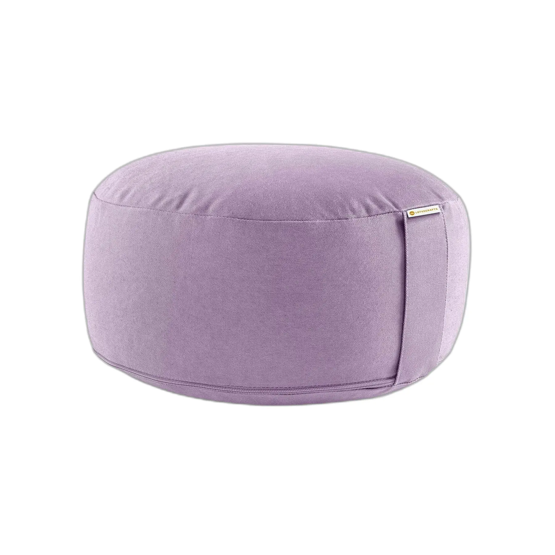 Lotuscrafts Unisex Violet Yoga Cushion Without Embroidery