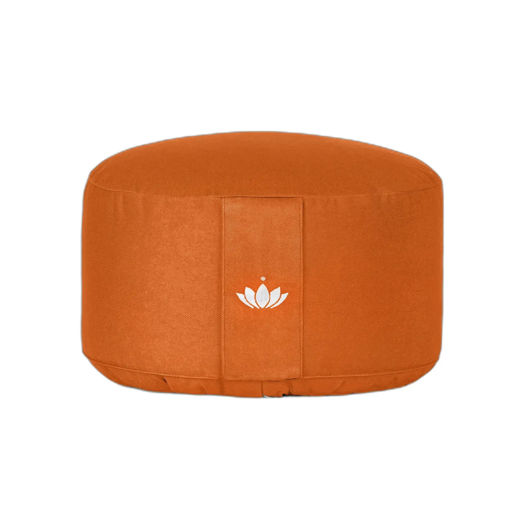 Lotuscrafts Unisex Orange High Yoga Cushion