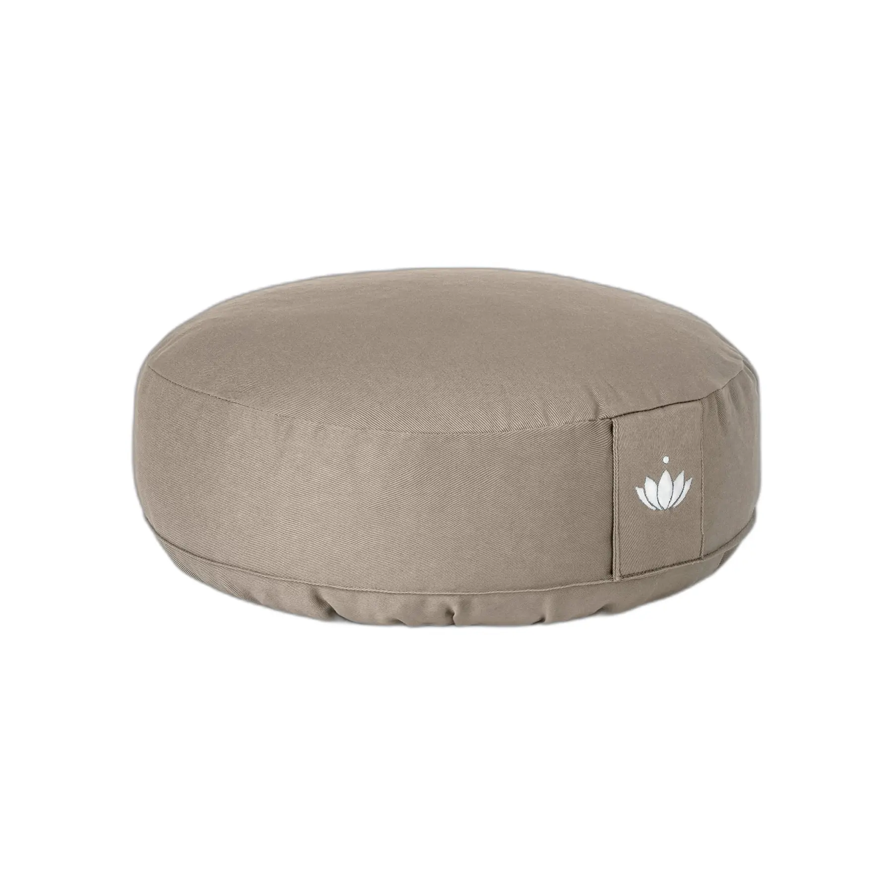 Lotuscrafts Unisex Beige Small Yoga Cushion