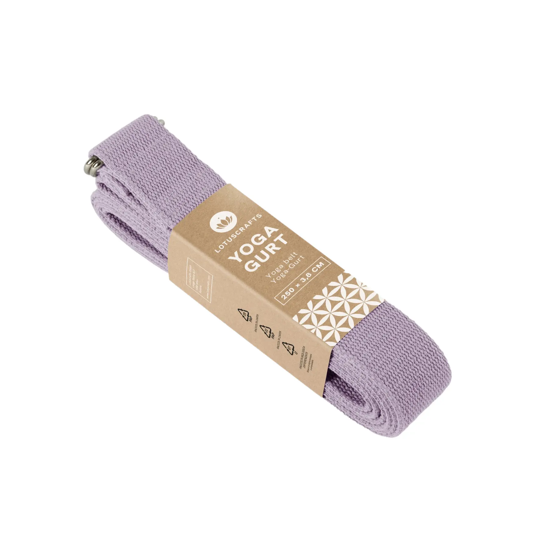 Lotuscrafts Unisex Violet Yoga Strap