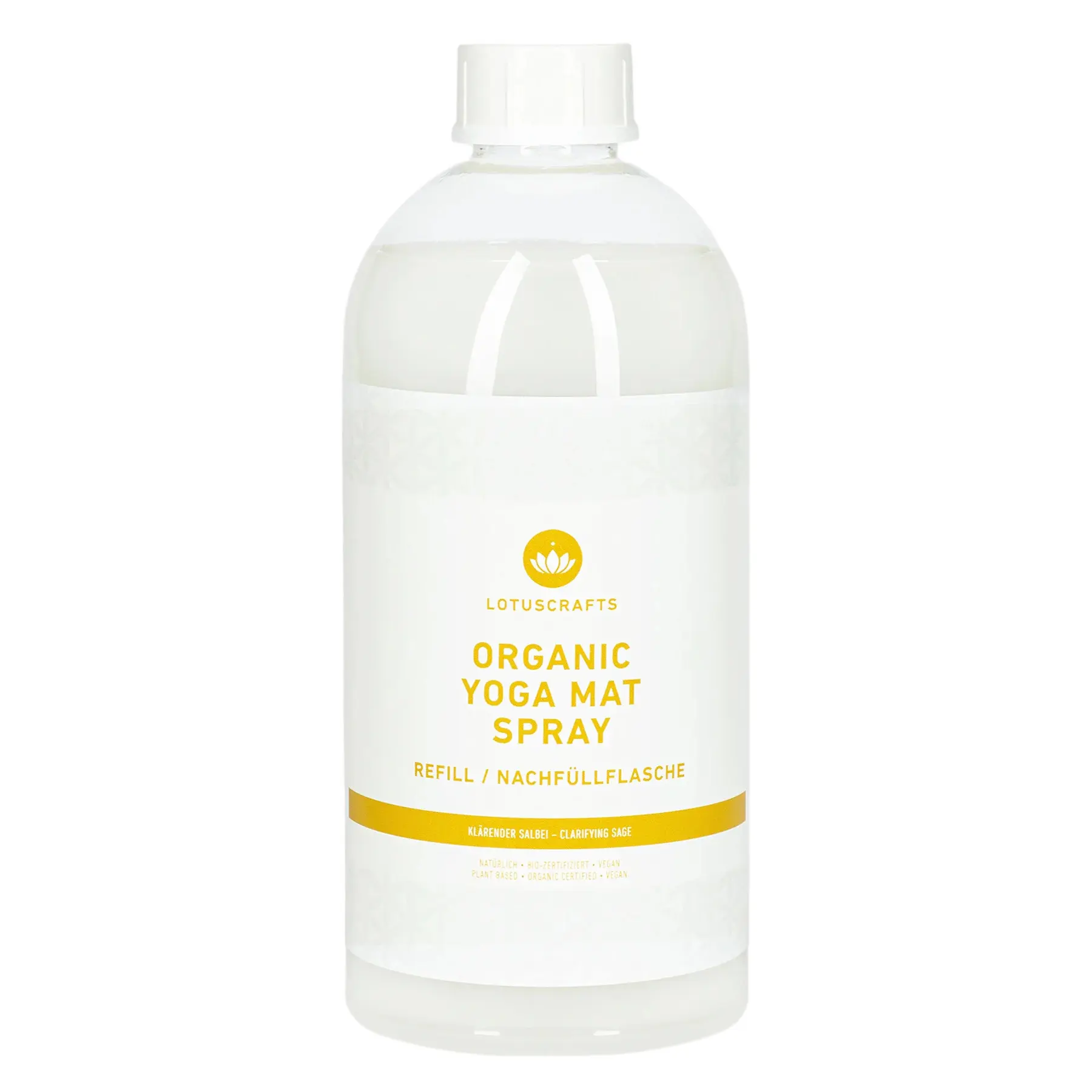 Lotuscrafts Unisex Blanc Yoga Mat Spray
