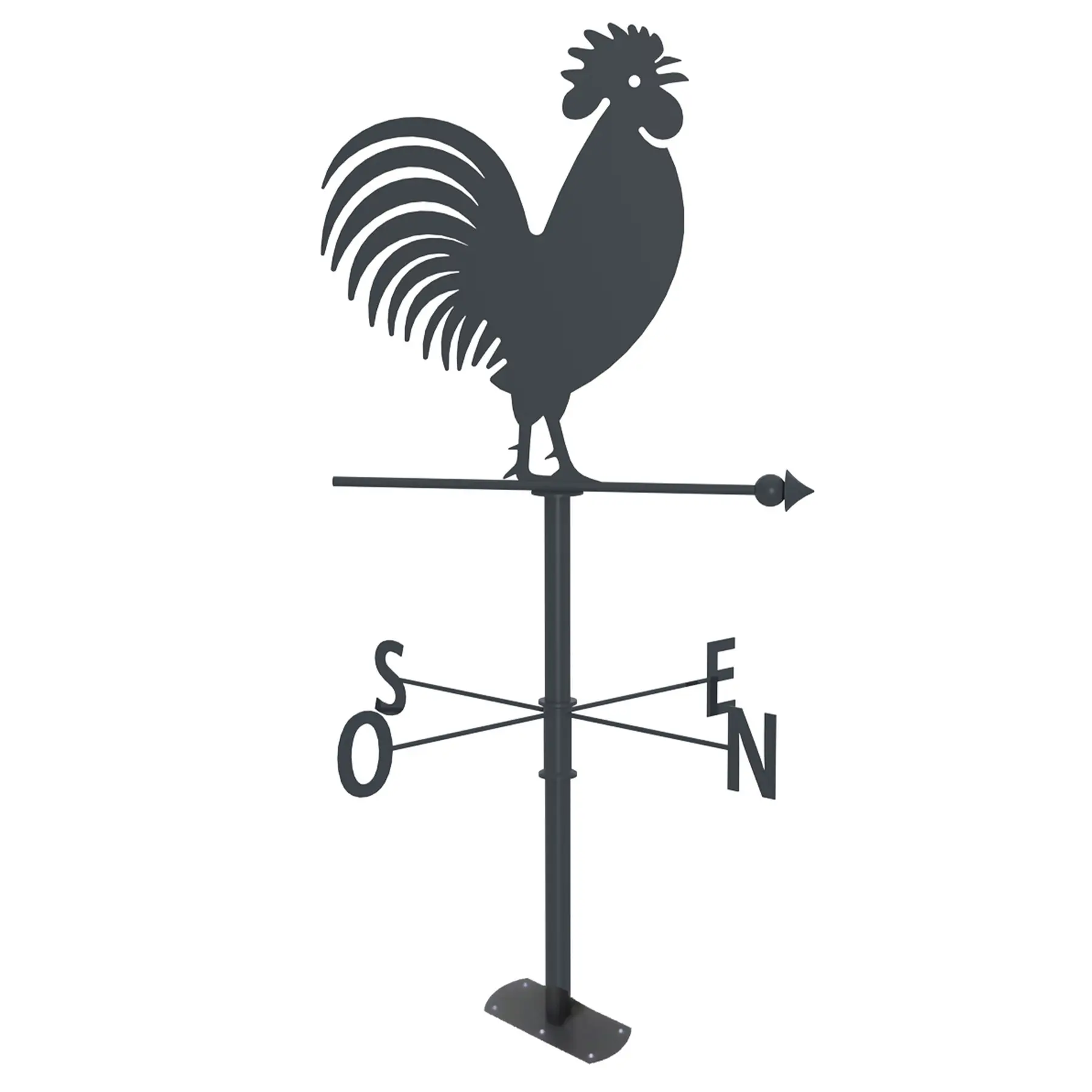 Louis Moulin Gris Decorative Weather Vane Rooster