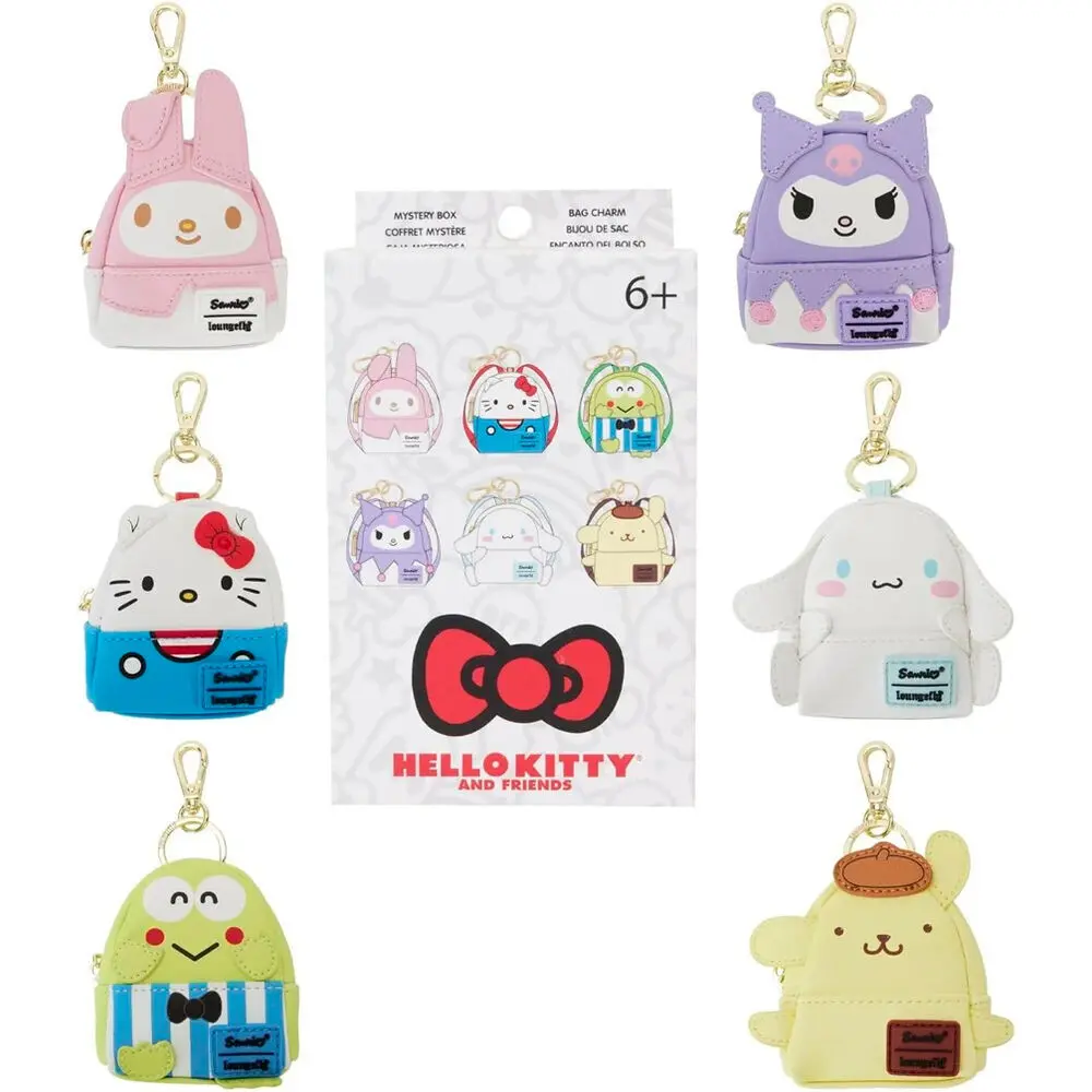 Mini Backpack Keyring Loungefly Hello Kitty (x6)