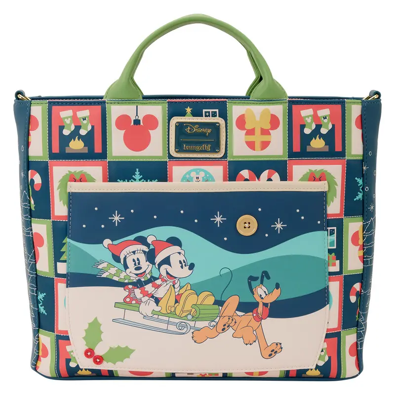 Handbag Loungefly Disney Mickey & Minnie Holiday