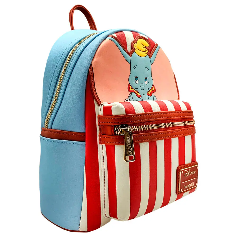 Loungefly Disney Dumbo Blue and White Striped Backpack Brand New With Tags Loungefly Disney Blue Striped Dumbo Mini  main image 4