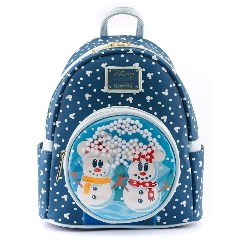 0671803382763 - Rucksack Mädchen Disney Snowman Mickey Minnie