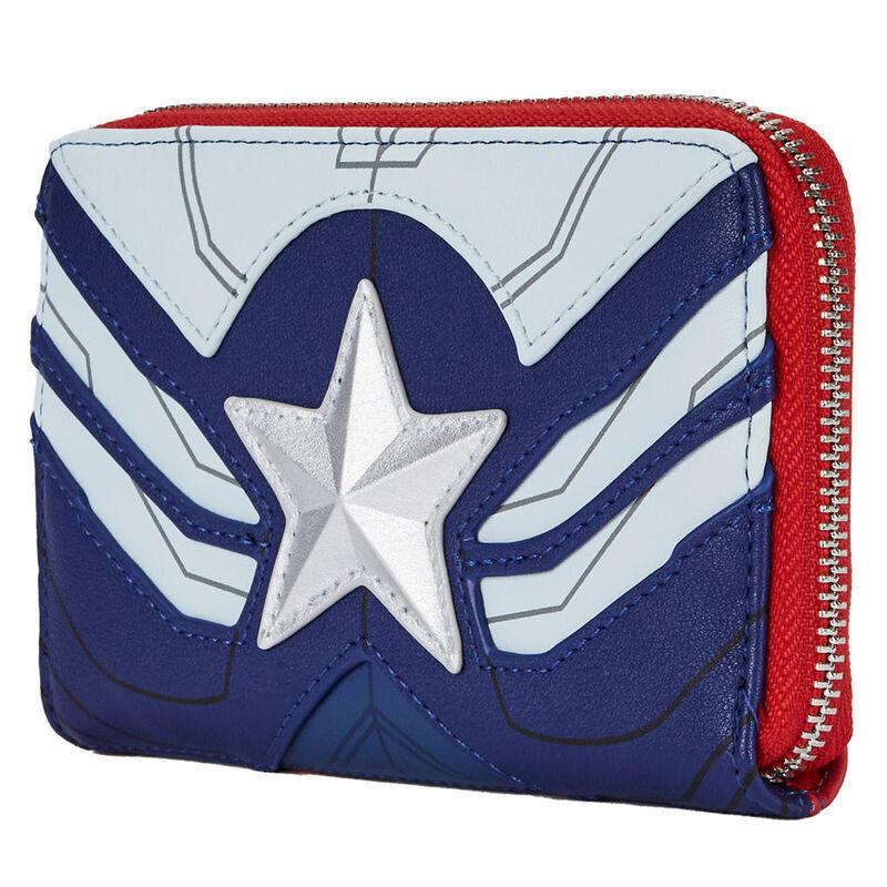 0671803403871 - Loungefly - Captain America Cosplay Geldbörse multicolor