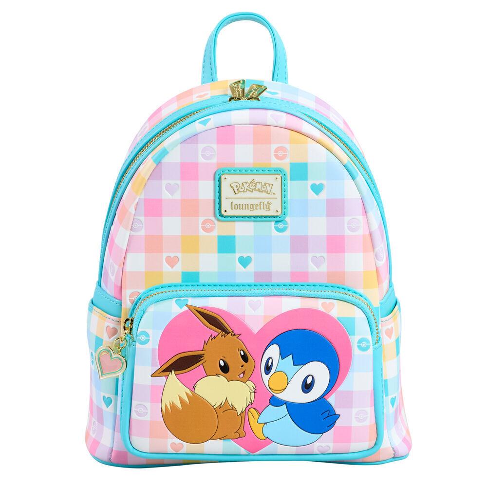 0671803467170 - Rucksack Pokemon Piplup and Eevee Friends