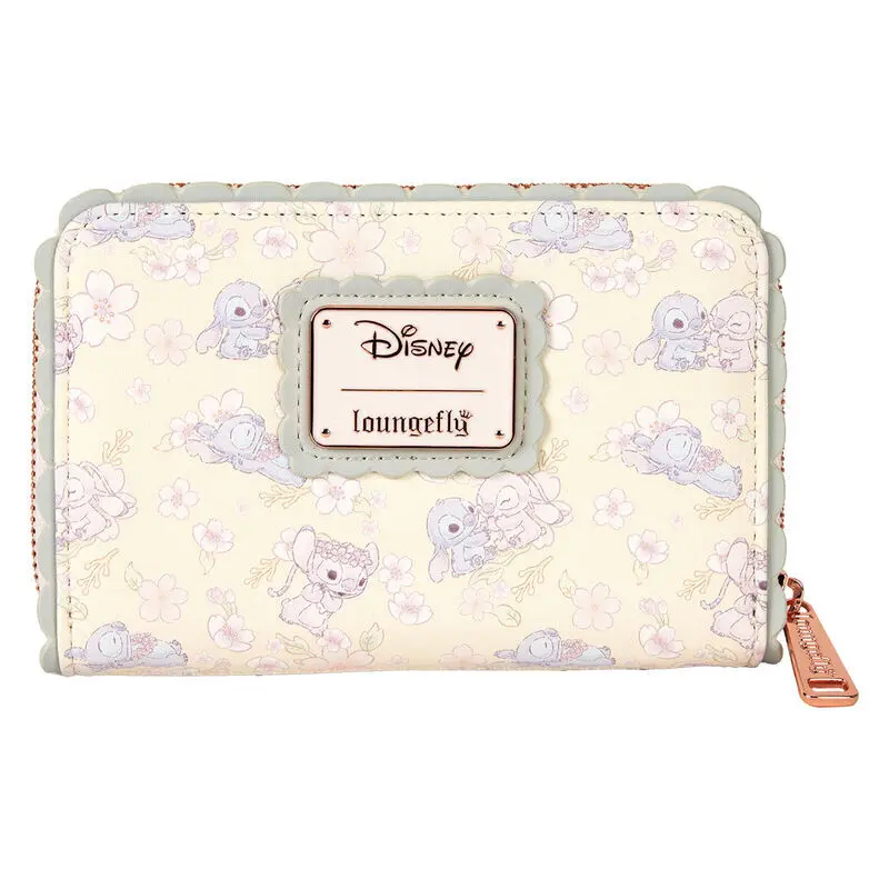 0671803539877 - Loungefly - Cute Stitch Cherry Blossom Geldbörse multicolor