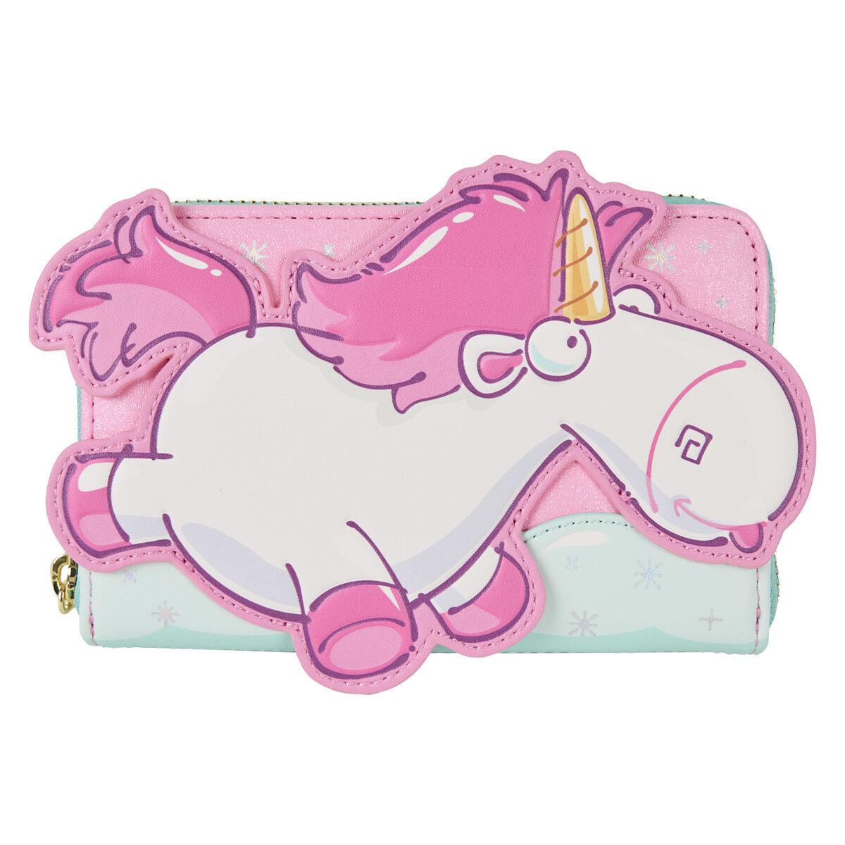 0671803548473 - Loungefly - Fluffy Unicorn Geldbörse multicolor