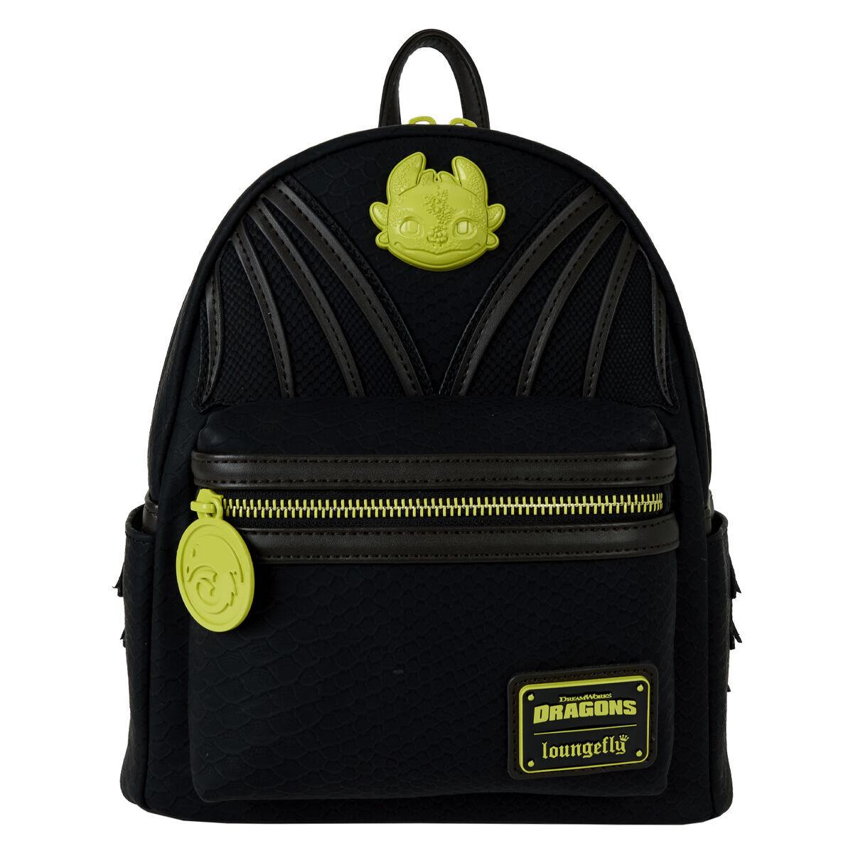 0671803548978 - Loungefly - Ohnezahn Mini-Rucksack schwarz