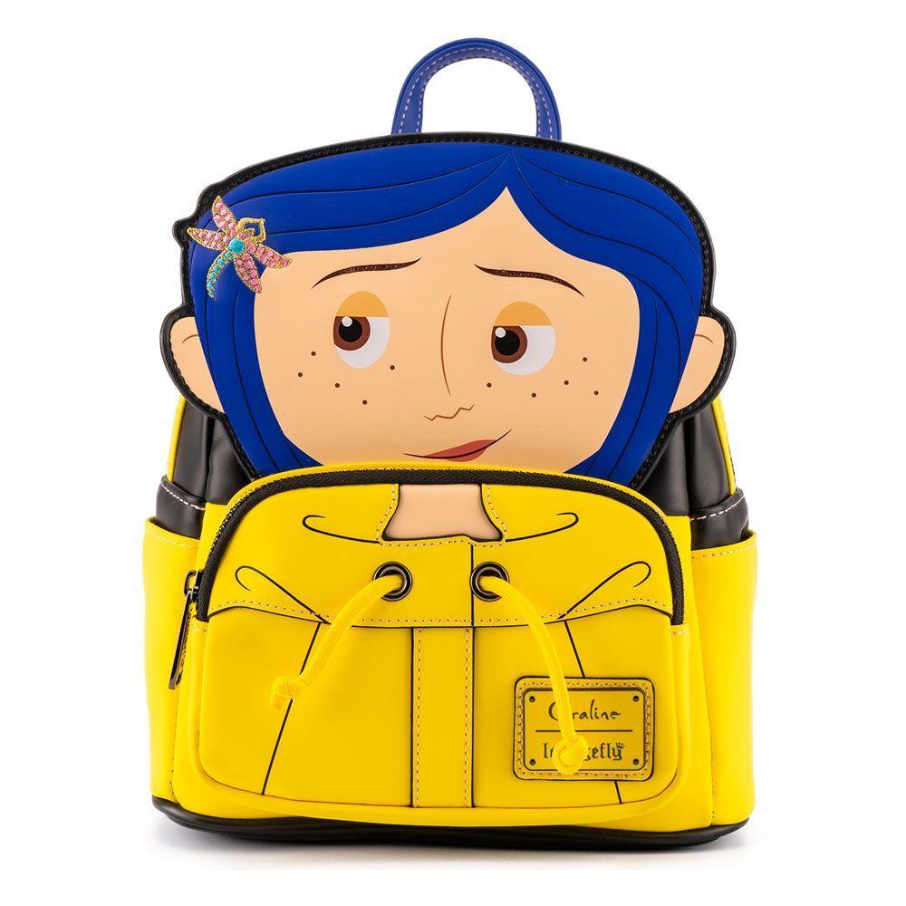 0671803396982 - Mini-Rucksack Coraline - Laika Coraline Rain Coat Cosplay 0671803396982 - Mini-Rucksack Coraline - Laika Coraline Rain Coat Cosplay