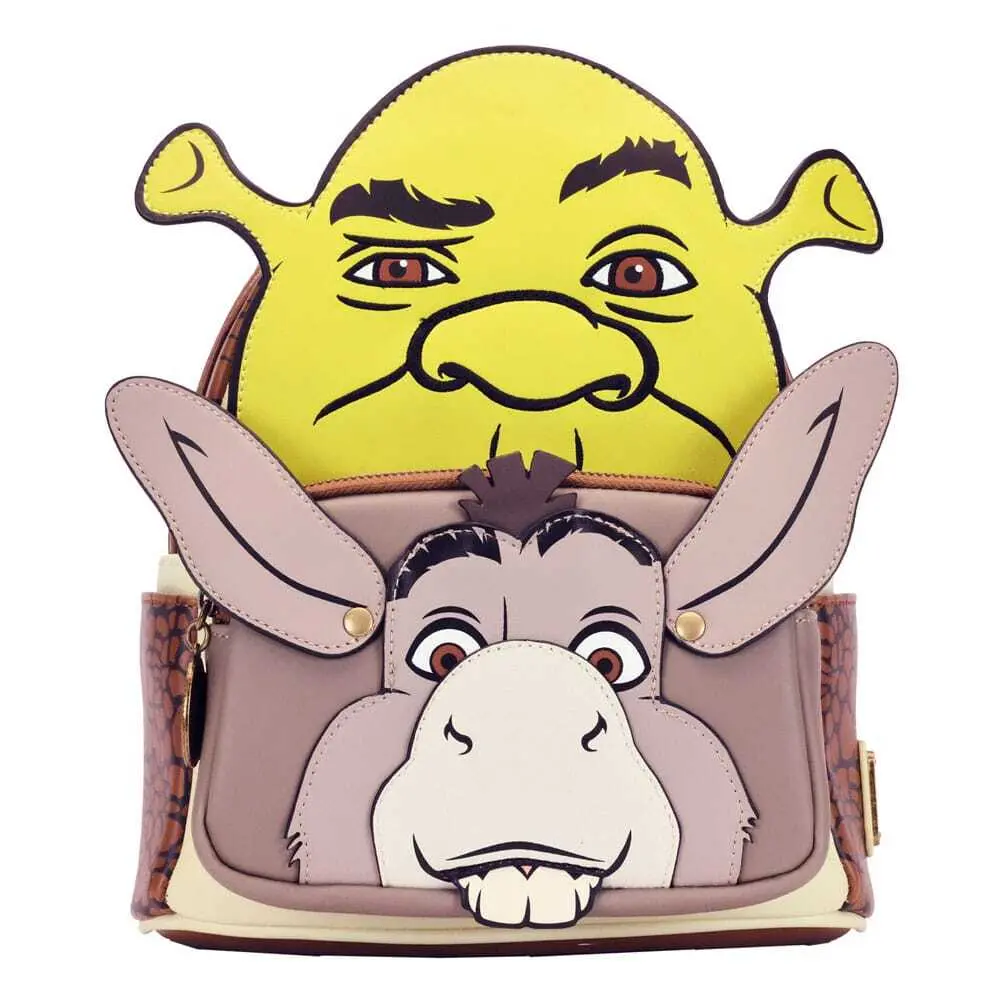 0671803398092 - Mini-Rucksack Kind Dreamworks - Shrek & Donkey Cosplay