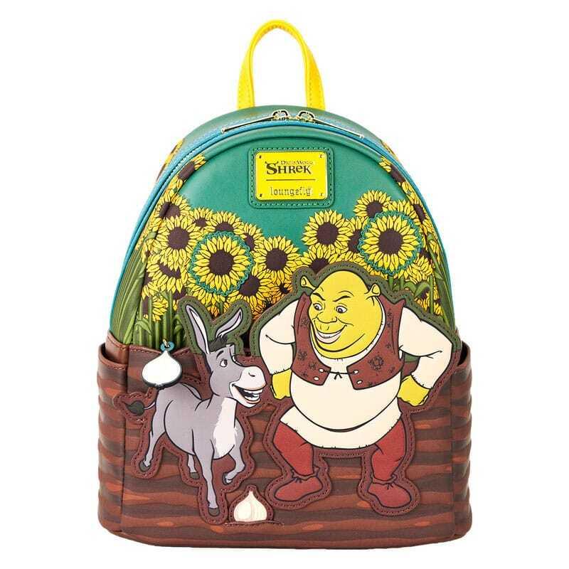 0671803536647 - Mini-Rucksack Kind Dreamworks - Shrek & Donkey Sunflower Field