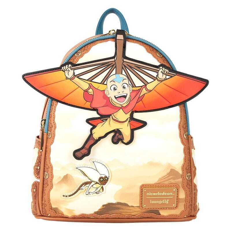 0671803536425 - Mini Rucksack Damen Nickelodeon - Avatar The Last Airbender Aang Glider Staff