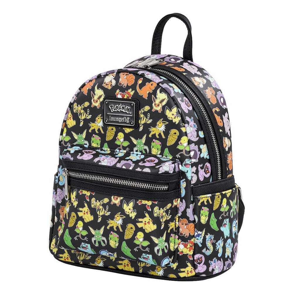 0671803531055 - Mini-Rucksack Pokemon - Multi Character All Over Print