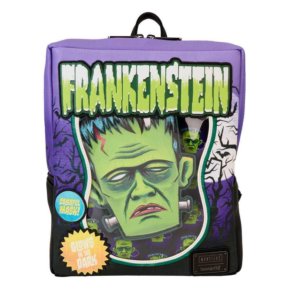 0671803523418 - Mini-Rucksack Universal Monsters Frankenstein Neon Mask