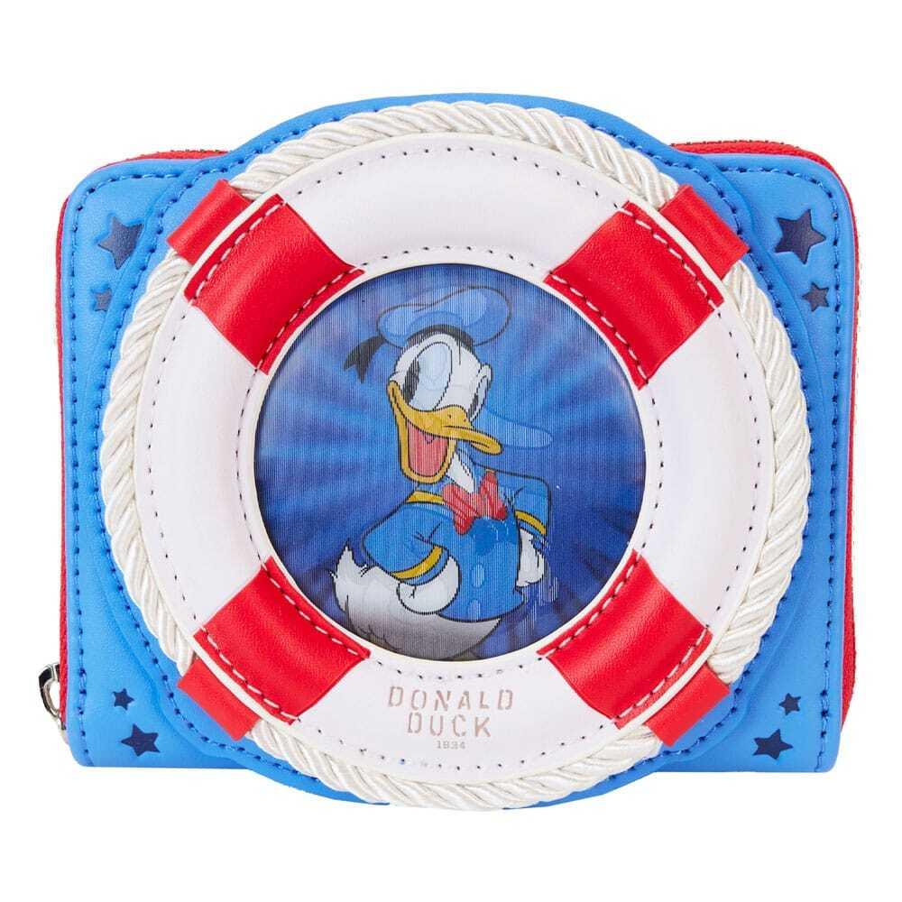 0671803513624 - Loungefly - Donald Duck (90th Anniversary) Geldbörse multicolor
