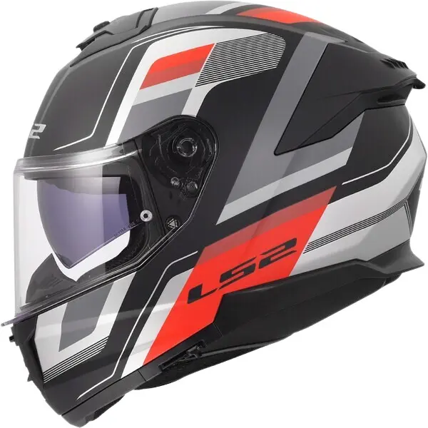 Motorrad-Integralhelm LS2 FF808 Stream II Vintage