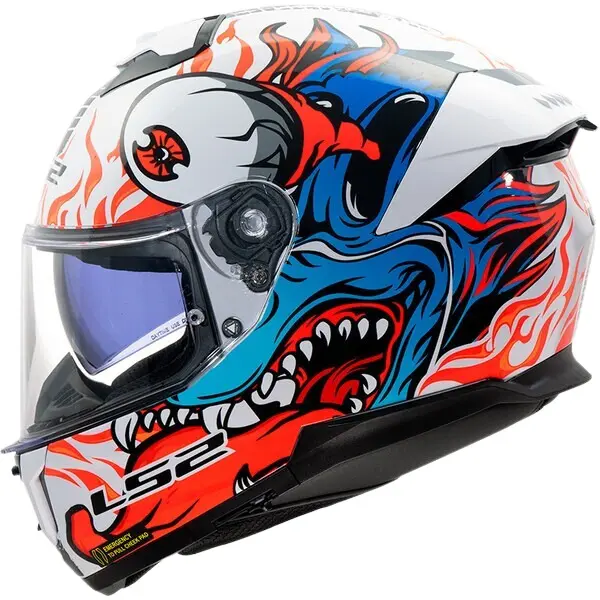 Motorrad-Integralhelm LS2 FF808 Stream II Inferno