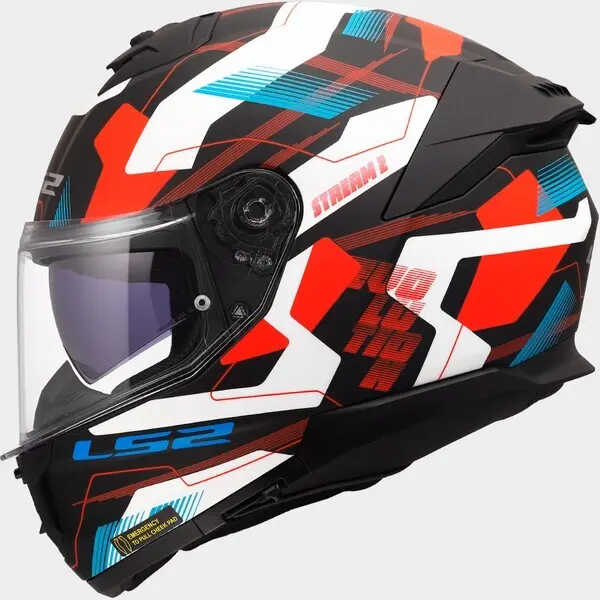 Motorrad-Integralhelm LS2 FF808 Stream II Mika