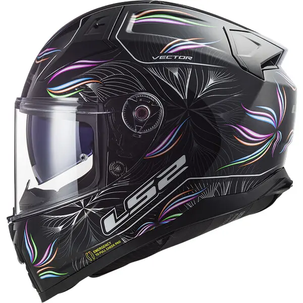 Volle motorhelm LS2 FF811 Vector II Tropical