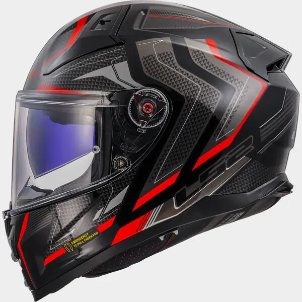 Motorrad-Integralhelm LS2 FF811 Vector II Alizer