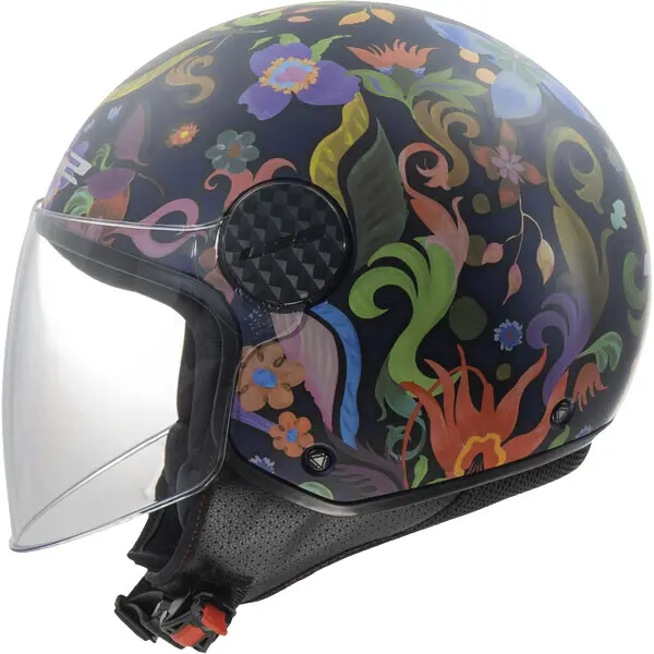 Jet-Motorradhelm LS2 OF558 Sphere Lux II Bloom