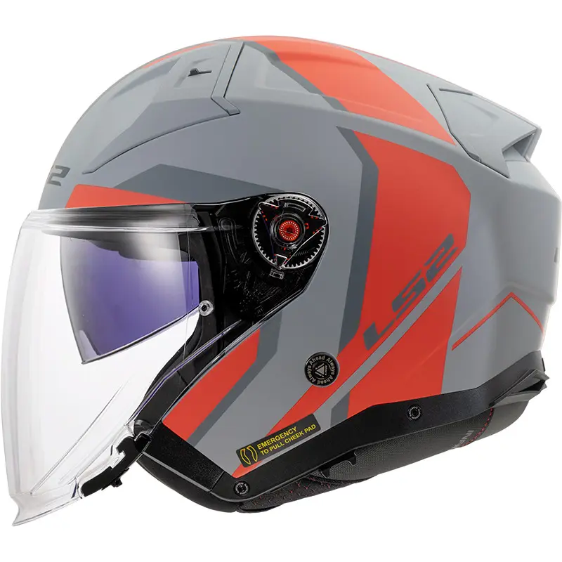 Jet-Motorradhelm LS2 OF603 Infinity II Focus