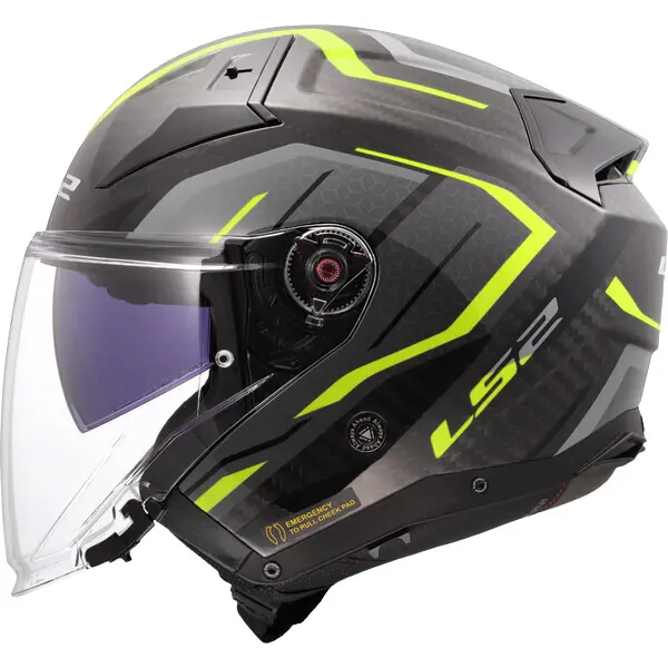 Jet-Motorradhelm LS2 OF603 Infinity II C Urus