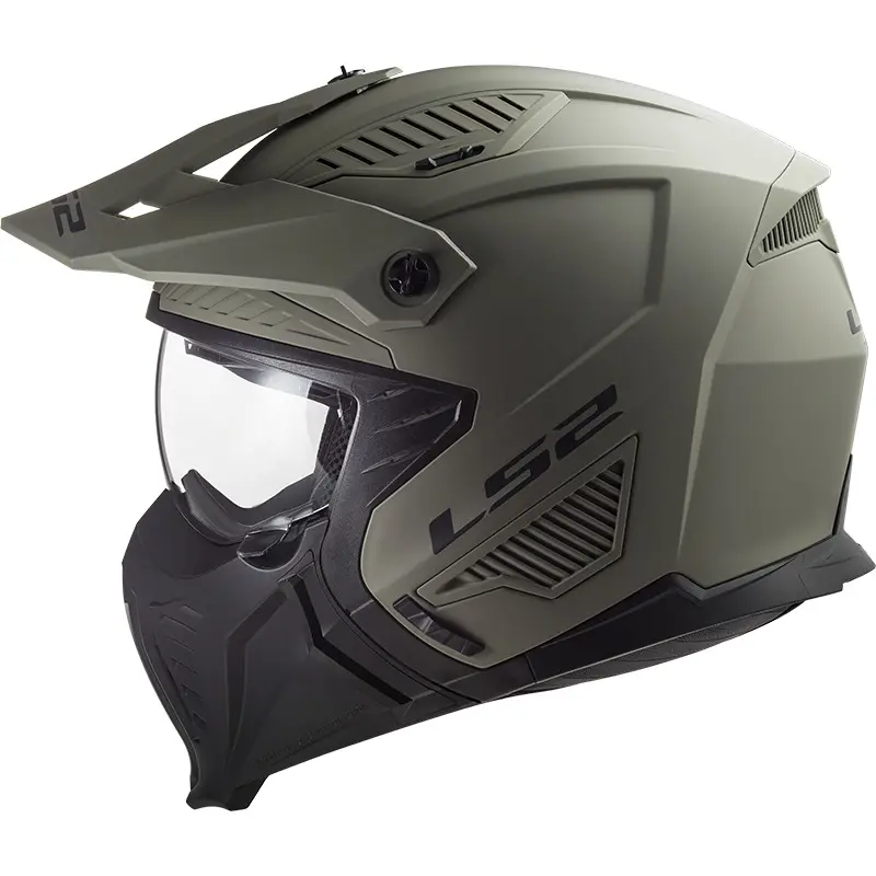 Motorrad Trialhelm LS2 OF606 Drifter