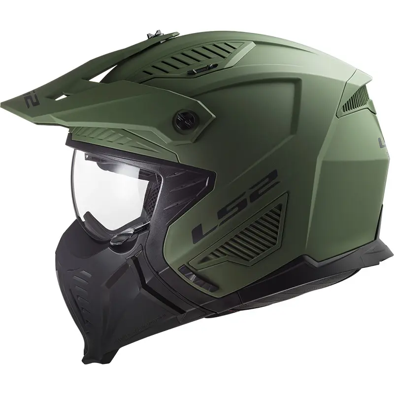 Motorrad Trialhelm LS2 OF606 Drifter